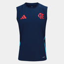 Camisa Flamengo Regata Treino 25/26 Azul Marinho