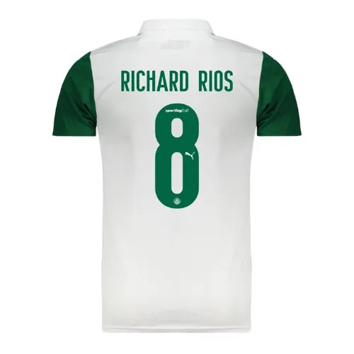 Camisa Palmeiras Away 25/26 - Branca #RichardRios8