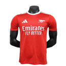Camisa Arsenal 25/26 Pré-Jogo - Vermelho - Versão Jogador
